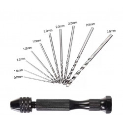 Aluminum Alloy Miniature Hand Tool Set Twist Drill