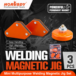 3Pcs Angle Welding Holder Welder Arrow Mini Magnet Welding Magnetic