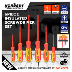 Edge screwdriver, cross flat-head electrician screwdriver, strong magnetic screwdriver set