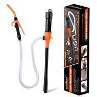 Electric oil pump, car fuel tank oil pumping, battery-powered oil pump with gun nozzle