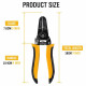 Photovoltaic Cutter Crimping Cutting Tool Automatic Hand Cable Wire Stripper Pliers Tool for Solar Pv System