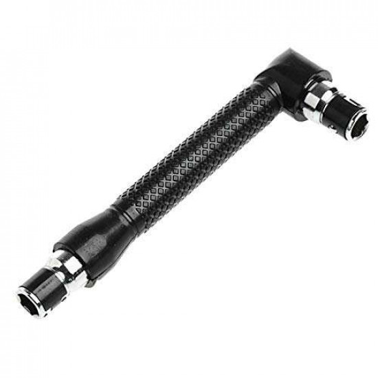 Screwdriver L-Shaped Extension Handle Double Head Hex Socket Screwdriver Flat Torx Screwdriver Kit Hand Tool