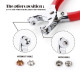 Direct Supply Wholesale 9.5mm Steel DIY Snap Fasteners Pliers Hand Pressing Tool for Setting Metal Snaps with Button Design