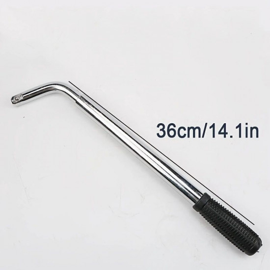Good Quality Telescopic Extending Lug Wheel Nut Wrench L Shape Type Spanner Set Socket Wrench Car Tire Repair Kit Tool