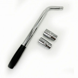 Good Quality Telescopic Extending Lug Wheel Nut Wrench L Shape Type Spanner Set Socket Wrench Car Tire Repair Kit Tool
