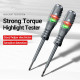 Digital Voltage Tester Pen AC Non-contact Induction Test Pencil Voltmeter Detector Electrical Slotted Screwdriver Indicator
