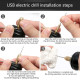 USB Crystalline Glue DIY Electric Drill with Pearl Hand Drill Small Electric Drill for Horn Nails-Hardware Product