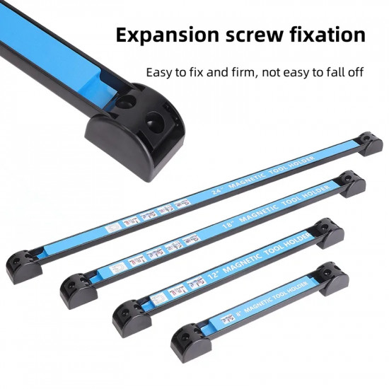  Storage Strip Bar Magnetic Tool Holder Magnetic Tool Holder Bar for Holding Tools