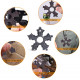 Christmas Gifts 18 in 1 Bike Tools Stainless Steel Portable EDC Gadget Pentagon Snowflake Multitools for Outdoor