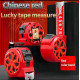 Steel Self-winding Brake Measuring Tape 5m 7.5m 10m 3m Lengths Red Color Wear-Resistant High Precision