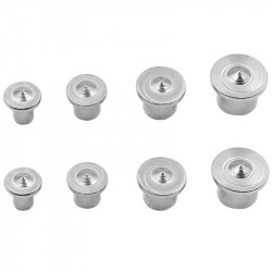 4pcs 6 -12mm Dowel Tenon Center Set Woodworking Top Locator Roundwood Punch Wooden Furniture Centering Point Pin