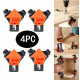 4pcs 90 Degree Right Angle Woodworking Corner Clamp Carpentry Frame Cabinet Making Adjustable Single Right Angle Clamp