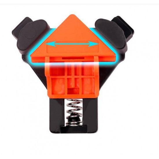 4pcs 90 Degree Right Angle Woodworking Corner Clamp Carpentry Frame Cabinet Making Adjustable Single Right Angle Clamp