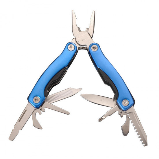 Personalized 12-in-1 Stainless Steel Multitool Needle Nose Pliers, Pocket Knife, Screwdriver, Perfect Gift for Outdoor, Camping