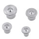 4pcs 6 -12mm Dowel Tenon Center Set Woodworking Top Locator Roundwood Punch Wooden Furniture Centering Point Pin