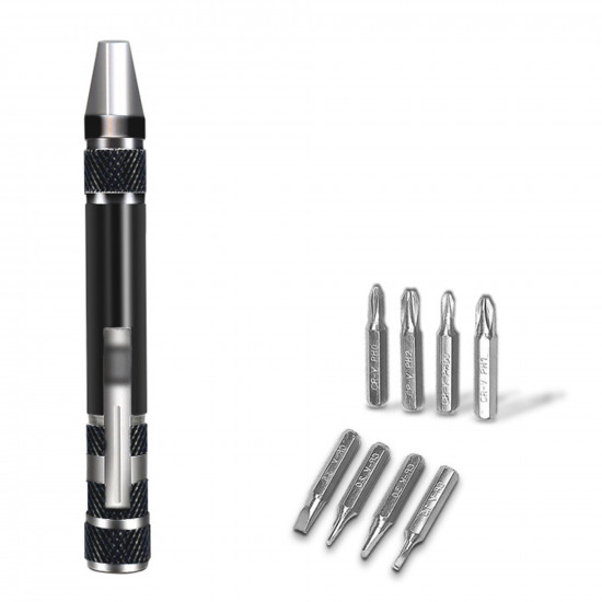 Multi-function Pen 8 in 1 Portable Screwdriver Set