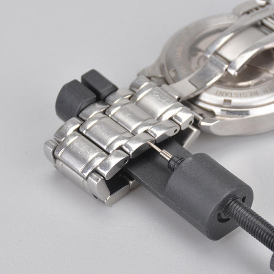 Stainless Steel Watch Band Adjustment Tool Reinforced Thimble Band Remover Watch Repair Accessory