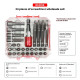 Manufacturer Customized 34-Piece Steel Cross Hexagonal Screwdriver Bit Set DIY Grade Tool Bit with Handle Sleeve
