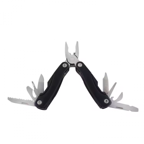 Personalized 12-in-1 Stainless Steel Multitool Needle Nose Pliers, Pocket Knife, Screwdriver, Perfect Gift for Outdoor, Camping