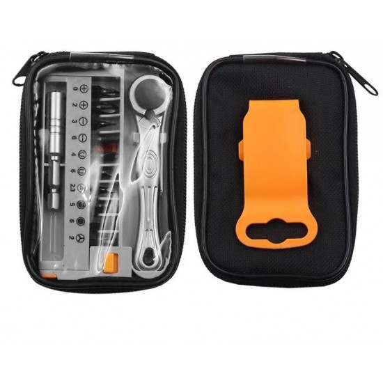 Multi-function Mini 12 in 1 Ratcheting Bit Ratchet Kit Small Wrench Screwdriver Tool Set